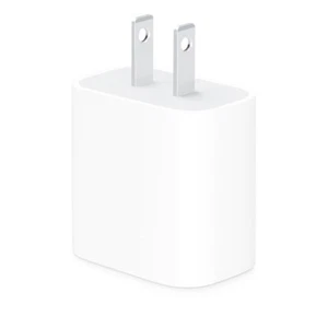 Cargador rápido de 20 W iPhone blanco tipo USB-C carga para teléfonos Apple - Imagen 1 de 6