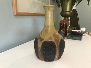 Vintage Mid Century Modern Ceramic Studio Stoneware Abstract Pottery / Vase - Picture 1 of 8