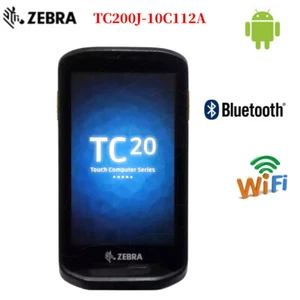 Zebra TC20 TC200J-10C112A6 Bluetooth Wireless Android Mobile Computer Scanner - Picture 1 of 3