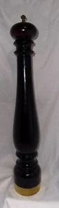 GIANT PEPPER MILL GRINDER 20” Mahogany, Oversized, Restaurant Vintage - Picture 1 of 4