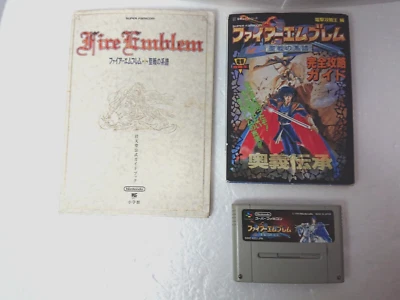 Fire Emblem Seisen no Keifu Keihu Official Guide Book SFC SNES Japan - Image 1 of 4