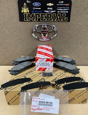 LEXUS ES300h 2013-2018 pastillas de freno delanteras originales TCMC con kit de cuña 04465Az216 Foto 1 de 4