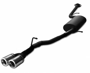 Escape deportivo Ulter para TOYOTA IQ 2009-2021 redondo 2x 80mm tubo doble - Imagen 1 de 1