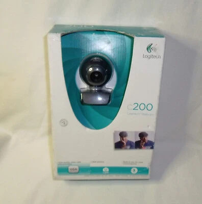 Logitech Webcam C200 Built In Microphone, Vid Hd Software (new Sealed) - Image 1 of 4