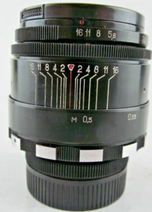 Helios 44-2 58mm f2 Belomo Zebra CLA Portrait Objektiv DSLR M42 Mount manuell MMZ - Bild 1 von 9