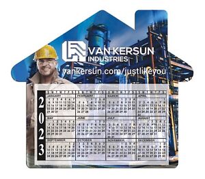 Promotional 20 Mil Calendar Magnet Customized with Your Imprint in Full Color