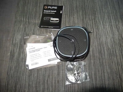 Pure StreamR Splash Sprachgesteuerter Lautsprecher FM Radio, Wasserfest, Outdoor - Bild 1 von 4