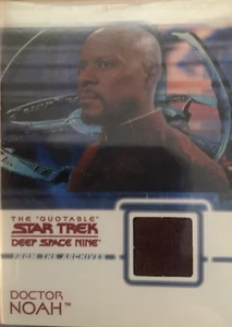 The Quotable Star Trek Deep Space Nine - C10 Costume Card - Red variant - Bild 1 von 1