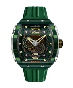 Nubeo Magellan Dark Green 24 HR Automatic Watch - Picture 1 of 5