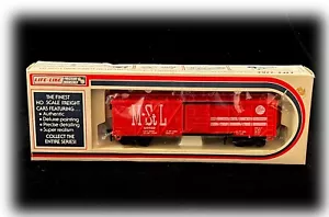 HO Model Trains Life Like Boxcar Minneapolis & St. Louis 40’ Boxcar 08492 in Box - Picture 1 of 8