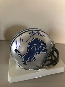 Ndamukong Suh Signed Detroit Lions Mini Helmet PSA/DNA