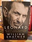 MASSIVE LIBRARY Leonard SIGNED William Shatner 2016 HC 1st/1st VERY GOOD PHOTOS