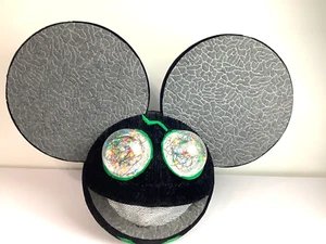 Deadmau5 Custom Made Coz Play Mask With Lighted Eyes - Picture 1 of 12