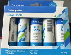 Blue Stick Glue 5 Pack - Picture 1 of 2