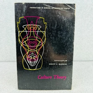 Culture Theory by David Kaplan and Robert A Manners Paperback Book Anthropology - Picture 1 of 8