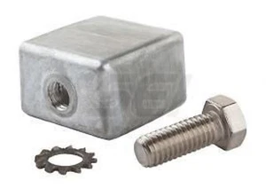 Johnson Evinrude 60 to 175-200-225-250-300 Zinc Anode + Bolt 436745 Lower Unit - Picture 1 of 8