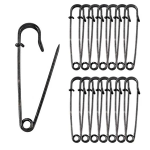 Hitefu 50PCS Safety Pins, 3inch/75mm Heavy Duty Extra Large Safety Pins, Clot... - Picture 1 of 5