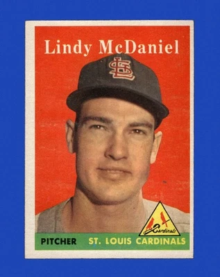 1958 Topps Set-Break #180 Lindy Mcdaniel EX-EXCELENTE ESTADO *GMCARDS* - Imagem 1 de 2