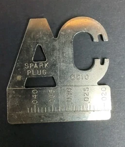Old Vintage AC Spark Plug Gapping Tool GG10 .020-.040 - Picture 1 of 3