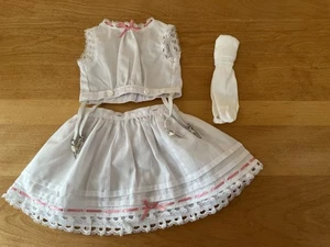American Girl Doll Samantha's Retired PC Lacy Whites Undergarment & Stockings - Picture 1 of 2
