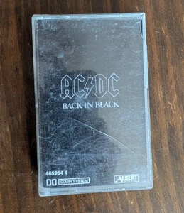 ACDC - Back In Black - Cassette Tape - VGC - Picture 1 of 3