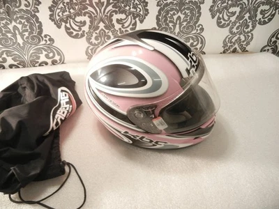 KBC MAX Pink MOTORCYCLE Crash Helmet 54CM -55CM SMALL  - Image 1 of 4