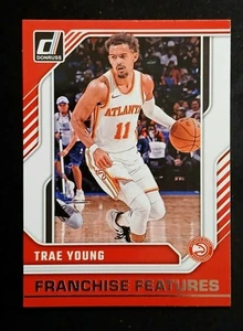 2024-25 Panini Donruss Trae Young #9 Franchise Features - Picture 1 of 2