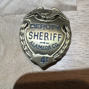 Legendary Lawman Deputy Sheriff Alameda Country Replica Pin 1930’s 4T - Picture 1 of 13