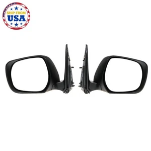 Espejo de puerta negro para Toyota Land Cruiser GX VX J200 GRJ200 URJ200 UZJ200 VDJ200 - Imagen 1 de 6