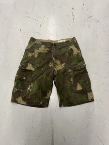 Vintage Volcom Scout Camo Ripstop Cargo Shorts 34 Y2K 11in Inseam Surf Beach - Picture 1 of 17