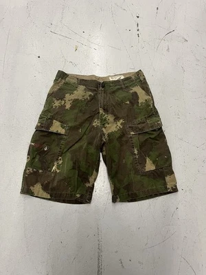 Vintage Volcom Scout Camo Ripstop Cargo Shorts 34 Y2K 11in Inseam Surf Beach - Image 1 of 4