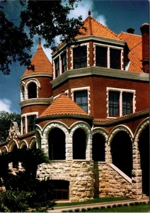 Vintage Postkarte - Moody Mansion in Galveston, Texas, nicht verschickt - Bild 1 von 2