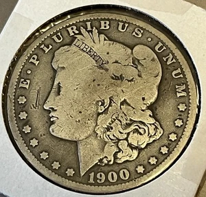 Dólar de plata O Morgan 1900 90 % plata 38,1 mm 26,73 gramos Nueva Orleans como nuevo - Imagen 1 de 5