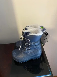 BRAND NEW TODDLER GIRL'S SIZE 9/10 MEMBER'S MARK SNOW BOOTS - Bild 1 von 8