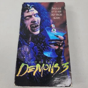 Night of the Demons 3 VHS Tape Slasher Cult Horror Rare VHS 1997 - Picture 1 of 9