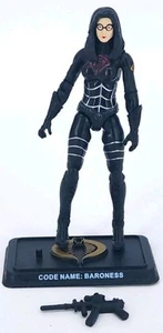 Baroness V12 25 aniversario de Cobra Pack 2009 G.I. Figura suelta Joe Hasbro - Imagen 1 de 6