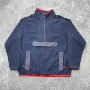 Patagonia Sweatshirt Herren XXL blau Fleece Snap 1/4 Zip Wanderpullover Synchilla - Bild 1 von 8