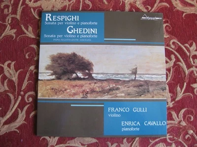 Gulli Cavallo Respighi/Ghedini sonatas Dynamic Rare Classical Audiophile LP Mint - Image 1 of 4