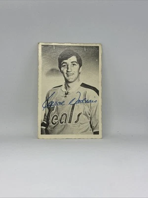 Carol Vadnais 1970-71 OPC Hockey Deckle Photo Card #36 VG California Seals - Image 1 of 4
