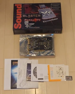 Karta dźwiękowa Creative Sound Blaster X-Fi Fatal1ty używana przetestowana - Zdjęcie 1 z 3