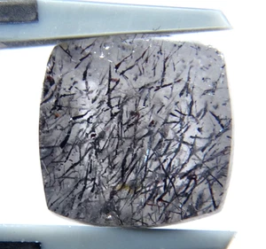 Cojín IP25 Super Seven piedra melodía amatista lepidocrocita 6,11 ct 11x11x5 mm - Imagen 1 de 3