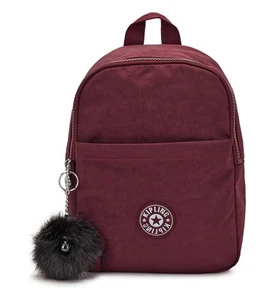Mochila pequeña de nailon Kipling Marlee - Borgoña profunda - Imagen 1 de 8