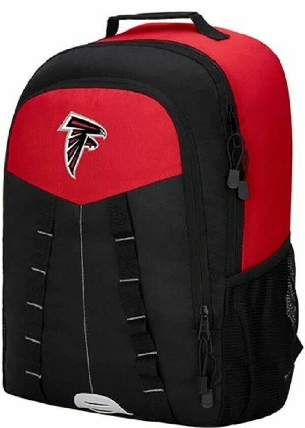 NFL Atlanta Falcons Scorcher Design Travel School Backpack Gym Bag