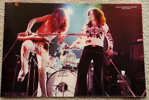 Deep Purple poster Deep Purple Burn poster Coverdale Hughes poster RaRe! - Picture 1 of 2