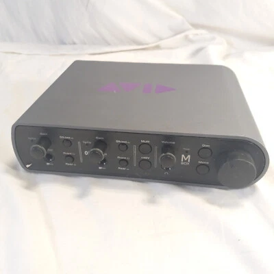 Avid Mbox High-Performance 4x4 Audio Interface 9310-65061-00 No Adapter Parts - Image 1 of 4