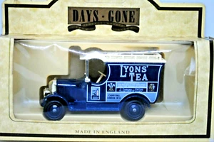 LLEDO DIECAST 1926 MORRIS BULL NOSE Delivery Truck Van in LYON's TEA Livery MIB - Bild 1 von 10