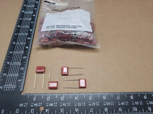 (100 pcs) ECQ-E2105KF Panasonic, Radial Film Capacitor, 1uF, 250vdc, 10% - Picture 1 of 4