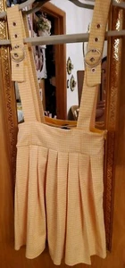 FOREVER 21  Small Overall Yellow Skirt suspender  - Picture 1 of 9
