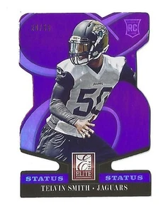 2014 Elite Status die cut rookie card Telvin Smith, 20/50, #188 - Picture 1 of 1