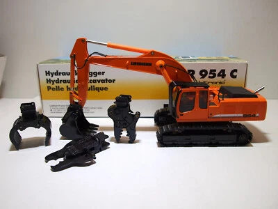 Conrad 2921/15 Liebherr R954 C Hydraulikbagger * HTM Orange * NEU & OVP - Bild 1 von 4